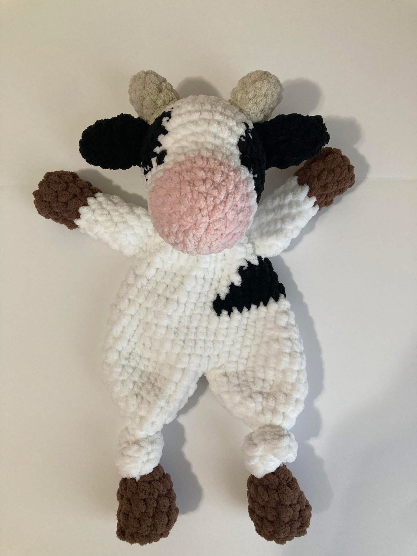 Mr. Moo the Crochet Cow Lovey