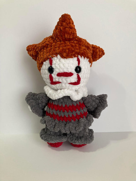 🎪 Not It – Crochet Horror Clown Plush