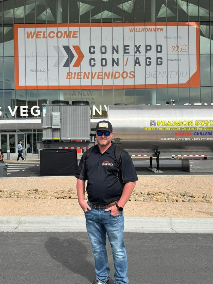 South of Settled custom business polo worn at ConExpo